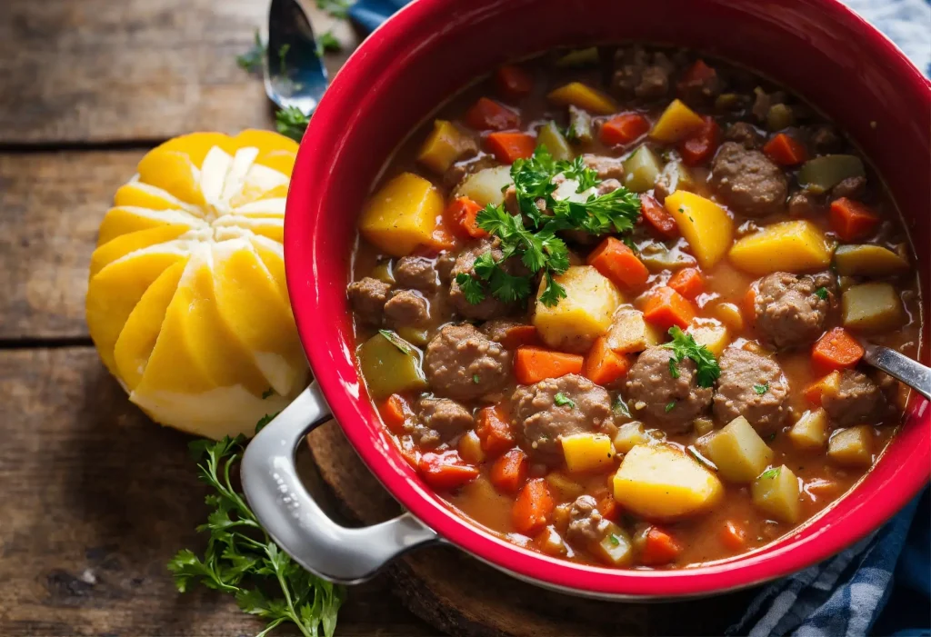 Discover the Old Fashioned Hamburger Stew Recipe: a classic comfort dish for heartwarming family meals. Perfect for any night.